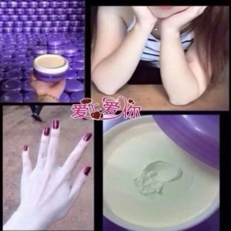 Purple Body Cot Tim THAIAN Body Cream with Super Whitening Effect for Fair and Radiant Skin Care