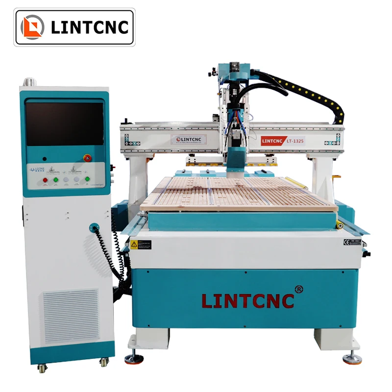 Hot Sale 1325 4*8ft Auto Tool Change ATC CNC Router Wood Engraving Machine Price