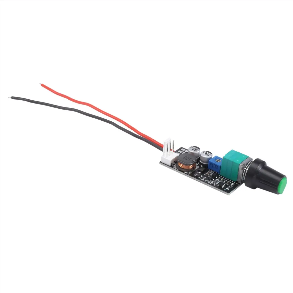 DT89 HOT DC 5V 12V Adjustable PWM Fan Speed Controller+Knob Switch 2/3 Wire Fan Speed Governor Noise Reduction Can Be Shut Down