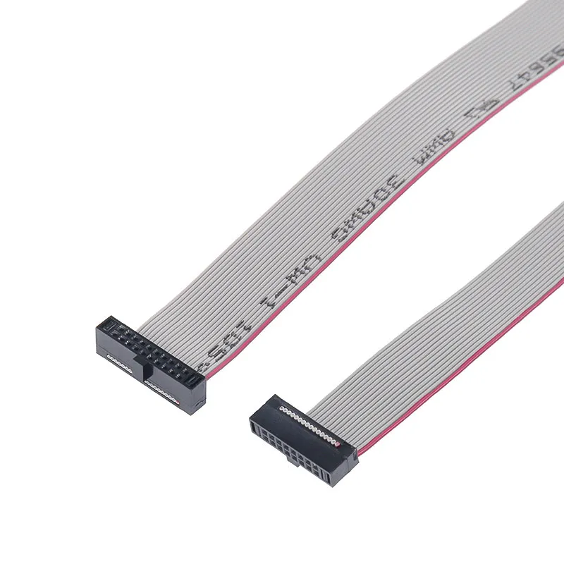 FC gray wire spacing 1.27mm, 6/8/10/12/20P-50P, suitable for LED screen connection to JTAG download cable