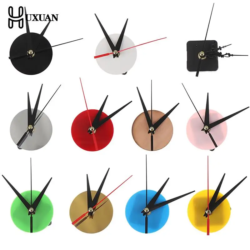 1PC DIY Silent Quartz Watch Round Wall Clock Movement Mechanism Parts Repair Replacement Need Tools Home Decor