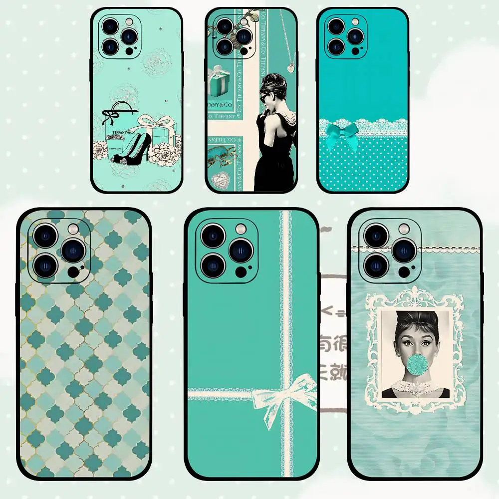 

A-tiffanys Blue Nueva Armadura Parachoques A Prueba De Golpes Funda De Teléfono Para For IPhone11 12 13 14 15 16 17 Pro Max Ip