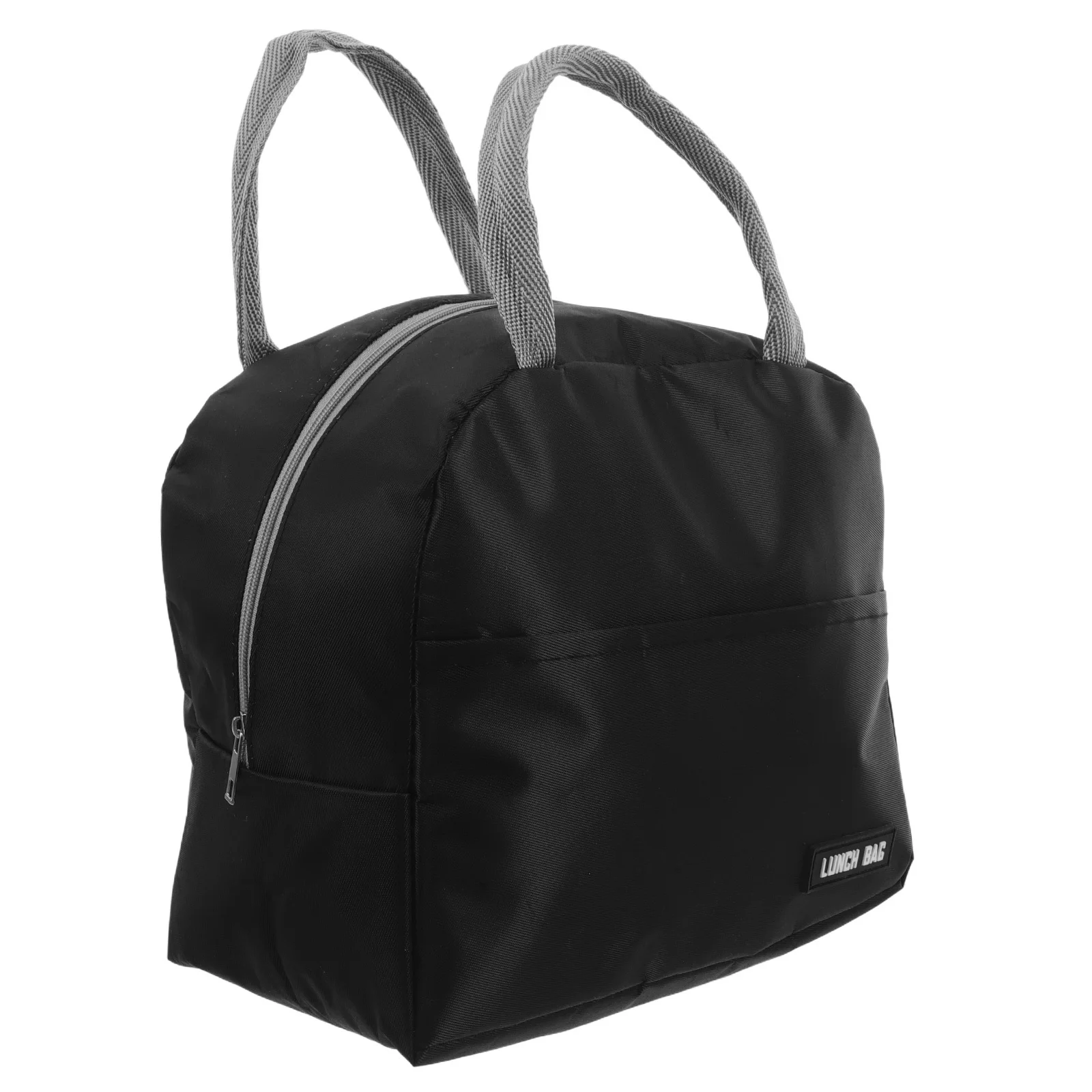 Insulated Solid Color Lunch Bag Leakproof Large Capacity Portable Thermal Tote for Students Work Office Picnic Use