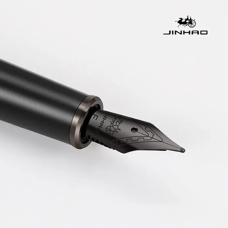 Jinhao Morandi Cor Fountain Pen, Caneta de Tinta F 0.5mm, Material de Escritório, Voltar à Escola Itens, Metal Nib, Escrita Papelaria, Novo, 95