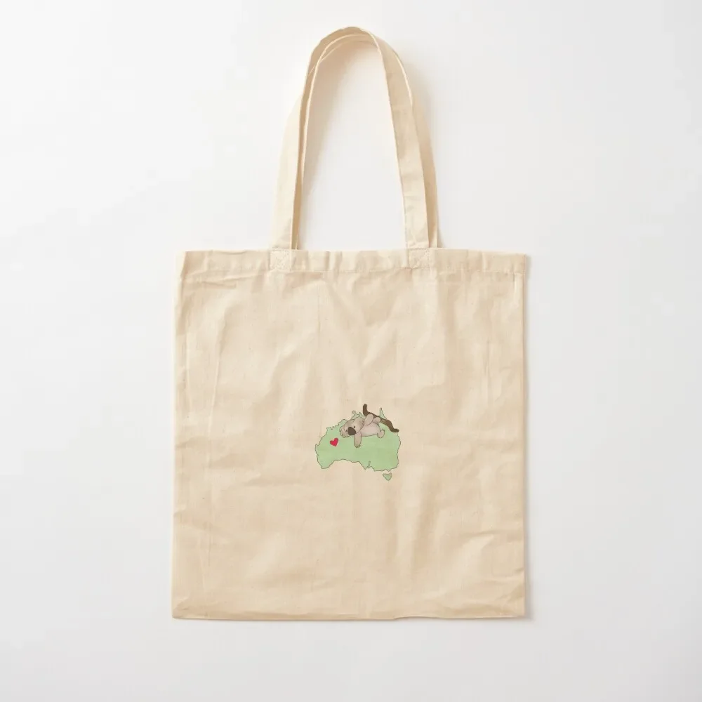 

Love Australia - Koala Tote Bag Reusable bags bags luxury women Canvas stote bag Tote Bag