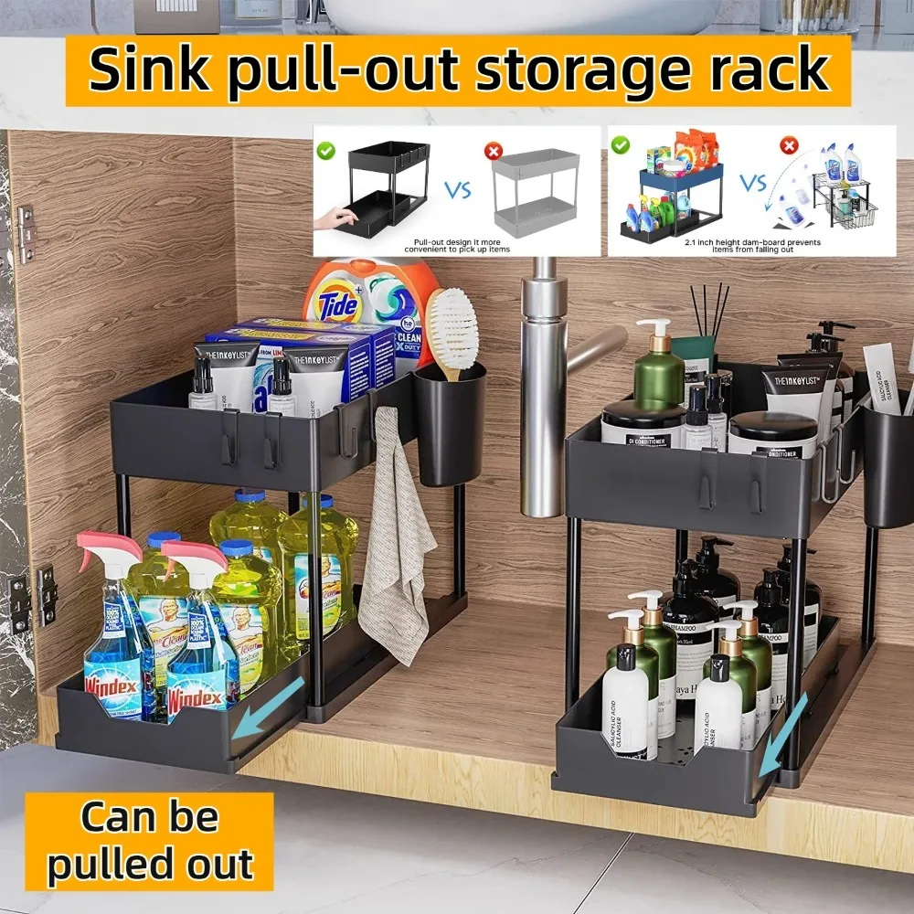 #4 Compare Under-Sink Cabinet Storage Racks Before You Buy