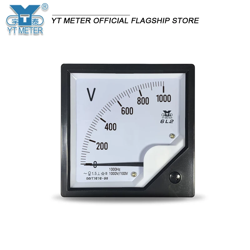 6l2 medium frequency voltmeter 1000v/100V AC 2500v 3000v 4000kv 1000hz 1kz pointer