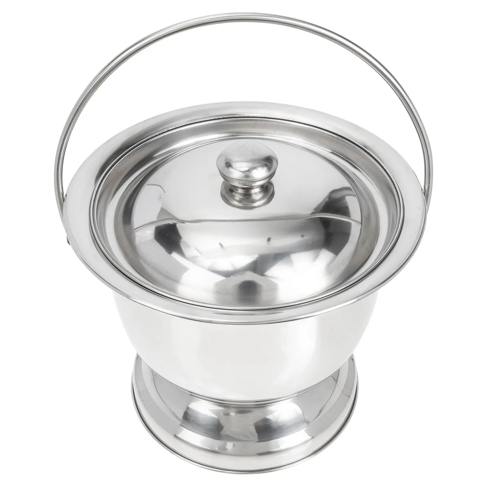 

36Pcs Stainless Steel Urinal Chamber Pot for Men Women Odorless Thickened Material Portable H Easy to Clean