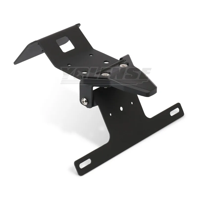 Motorcycle Accessories Rear License Plate Holder Bracket Mount Tail Tidy Fender Eliminator For 675SR 675SR-R