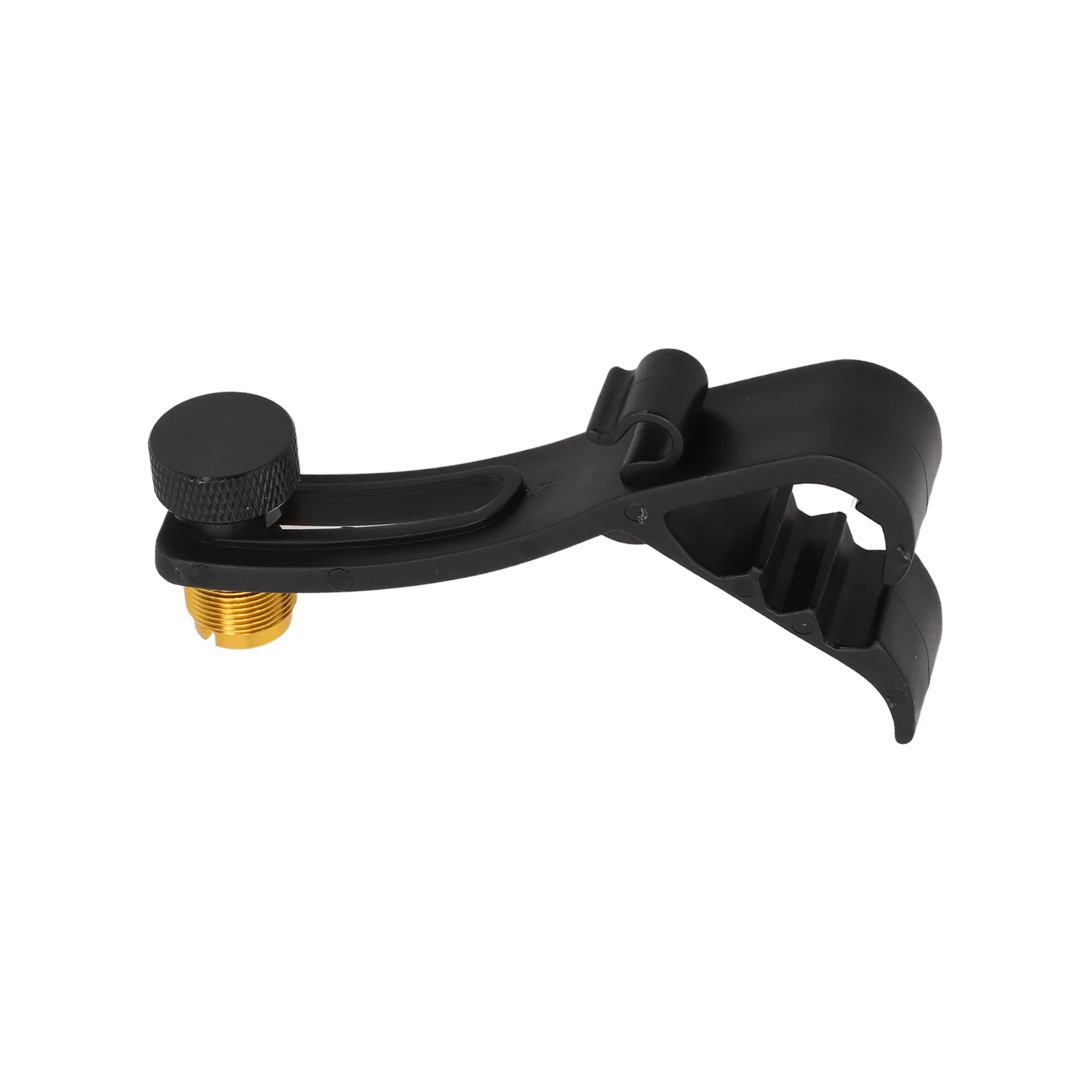 

1PC Adjustable Drum Microphone Holder Rim Mount for Snare and Tom Drums Anti Shake Design for Optimal Mic Positioning