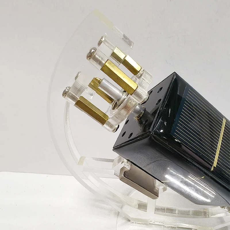 محرك شمسي صغير لتقوم بها بنفسك الإبداعية المغناطيسي الإرتفاع العلوم والفيزياء تجربة التعليم سطح المكتب الديكور وسائل تعليمية