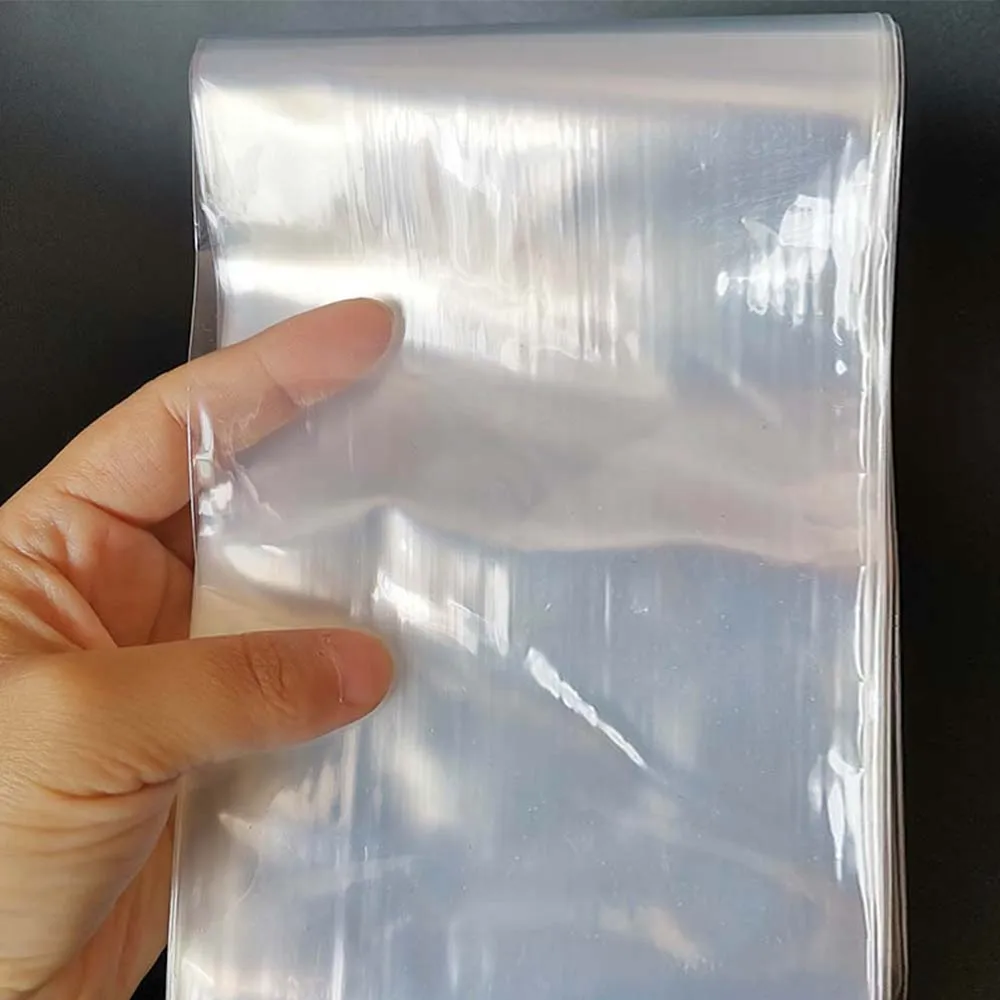 1 Meter 130mm Large Size Transparent Plastic Sausage Casings BBQ Party Commercial Home Sausage Making Breakfast Ham Sausage Prep