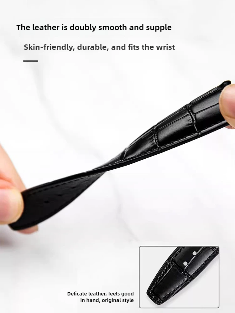 Подходит для часов IWC из натуральной кожи, мужские португальские Porto Fino Mark 18/20 Pilots