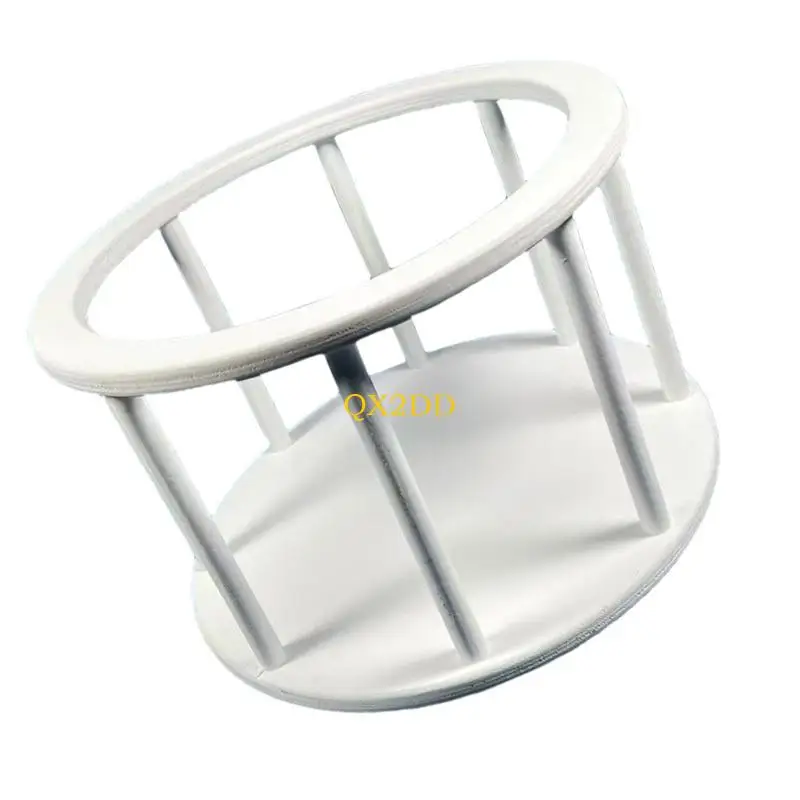 

QX2D Wooden Round Basket Portable Baby Props Comfortable Stay for Infant Photography Perfect for Capturing valuable‌ Moment