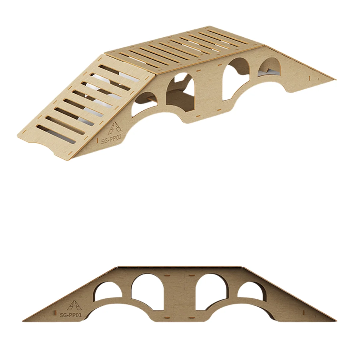 B78B-Holz Simulation Off-Road Hindernisse für 1/16 1/18 1/24 RC Crawler Modell Auto Erwachsene Kinder Spielzeug Montage Prop SG-PP01