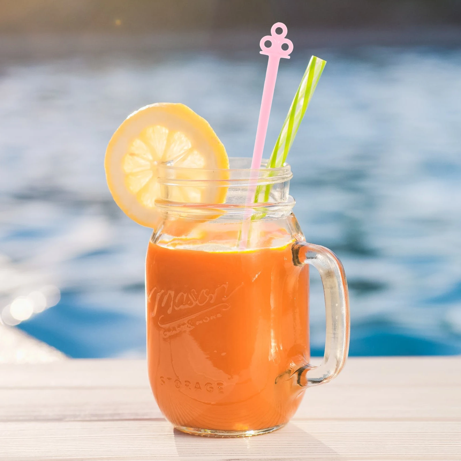 

120Pcs High Grade Plastic Mixing Spoons Safe Healthy Easy Clean Lemonade Iced Tea Coffee Dessert Kitchen Gadgets