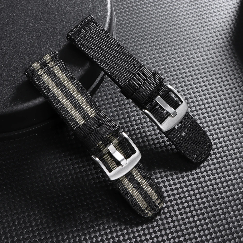 22 мм быстросъемные нейлоновые ремешки для часов для Huawei Watch GT 4/5 Универсальный мягкий браслет для часов Мужчины Женщины Холщовый тканевый ремешок