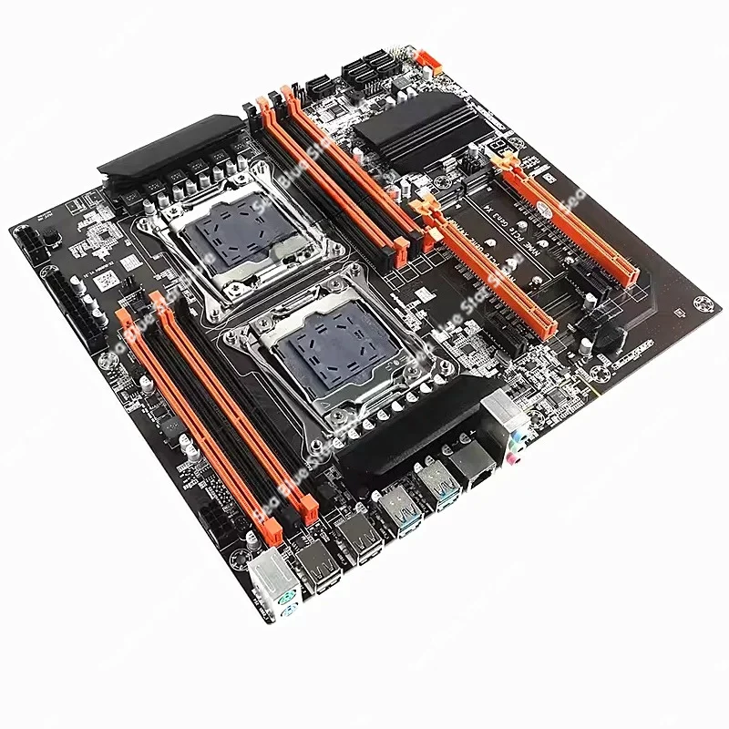 New computer main board X99D3X8 dual main board D4 Anxun 2D3 double U main board