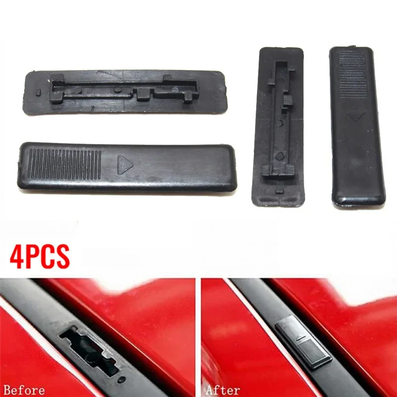 For MAZDA 3 BK 2003 2004 2005 2006 2007 2008 Mazda 6 4PCS Car Roof Rail Rack Moulding Clip Cover Car Style Car Accessories