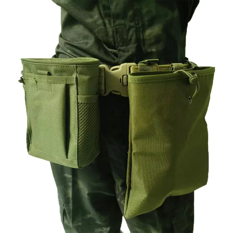 

1000D Nylon Portable Recycling Bag Outdoor Molle Pouch Backpack Hanging Bag EDC Gear Waist Sports Hunting Tactical Bag