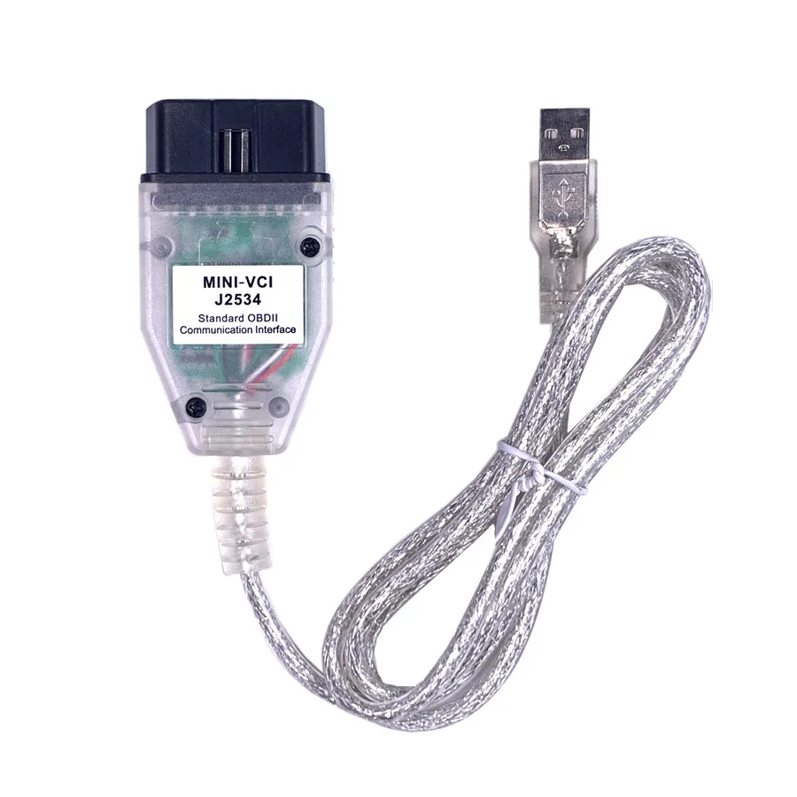 MINI VCI Scanner For Toyota TIS Techstream V18.00.008 FTDI FT232RL For J2534 Auto Scanner OBD OBD2 Car Diagnostics Cable - view 5