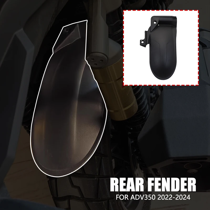 

For HONDA ADV350 Rear Fender ADV 350 2021 2022 2023 2024 Motorcycle Accessories Mudguard Splash Guards Wheel Hugger Mudflap
