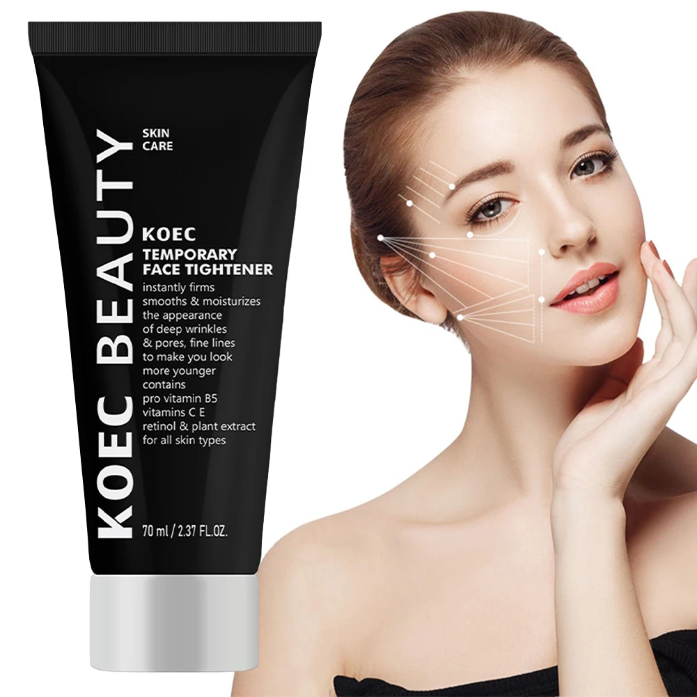 Face Tightener To Firm Smoothing Fine Lines Instants Firm Temporary Face Tightener Lifting Skin Face Moisturizer For Women
