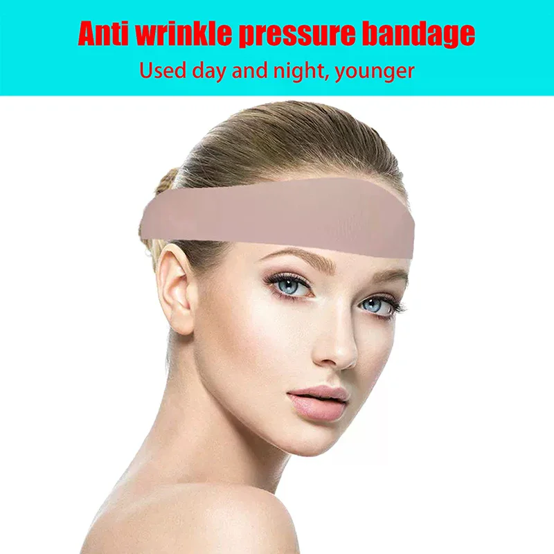 1pc Accessory Forehead Lifting Strap, Facial Lift Pressure Compression Strip, Washable and Reusable Day
