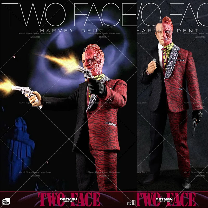 

ToyzTruboStudio tts-001 1/6 Scale DC SuperVillain Boss Two-Face Harvey Confession Count 12-inch Full Set Action Figure Soldier