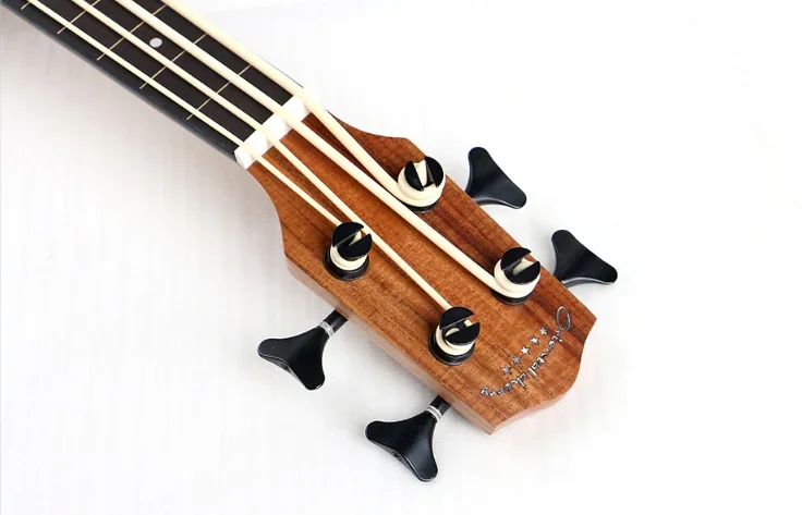 Chinese Musical Instrument Manufacturer Electric Acoustic Ukulele Bass with Pick Up