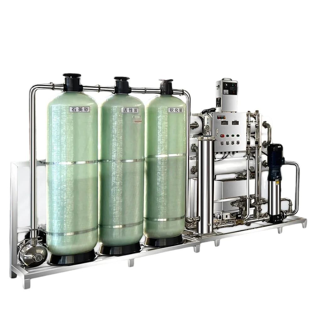 Small SS Ultra-pure two stage direct drinking bottle water RO Reverse Osmosis System Water treatment machine EDI