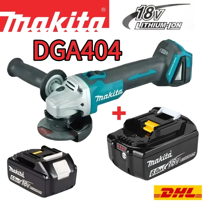 

Makita DGA404 18v 100mm Power Tools Grinder Tool Wireless Power Tools Electric Grinder Angle Grinder Brushless Sander Angle