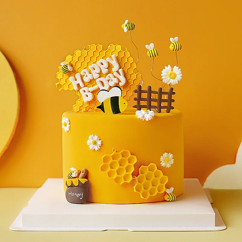 Sanlian Duolian Honey, Cute Bee hive, DIY Chocolate Clay and Other Decorative Cake Baking Tools, Cartoon Products, New Summer