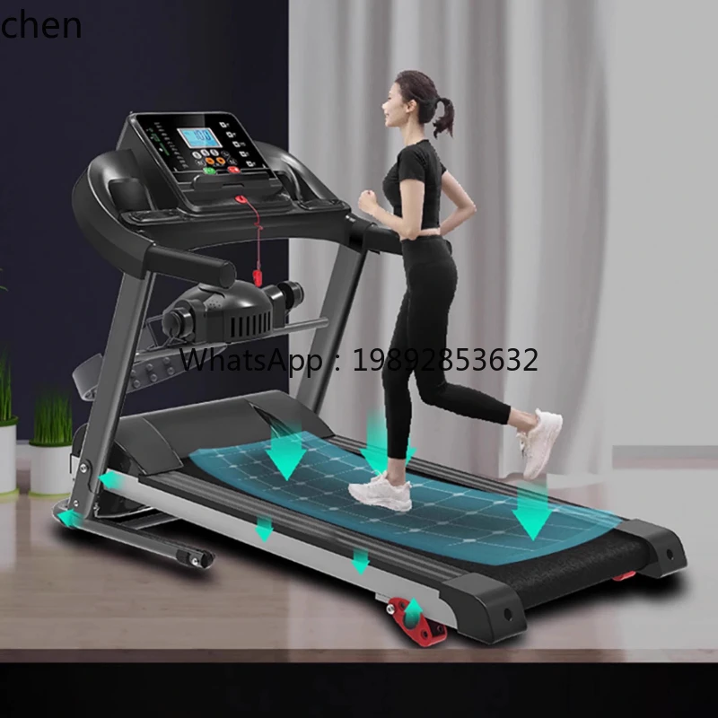 D23  family indoor folding professional sports treadmill household running treadmill small hill climbing fitness