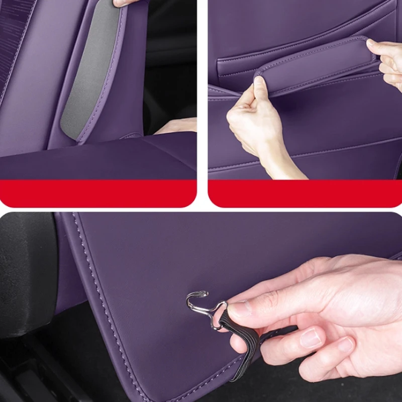 For Avatr 06 2025 2026 Seat Anti Kick Pad Door Protection Rear Backrest Automotive Interior Modification Accessories