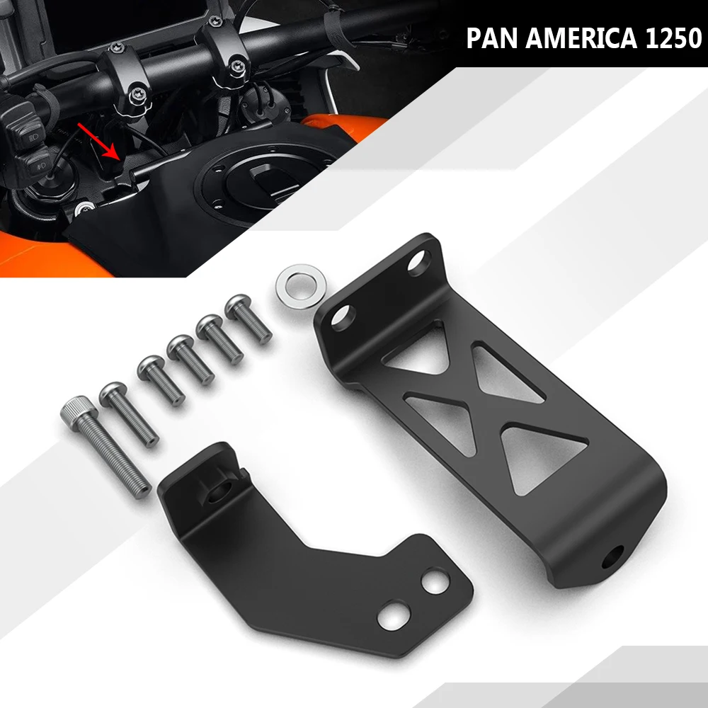 

For Pan America PA RA 1250 S 2021-2024 PA1250 RA1250 Motorcycle Steering Damper Accessories Stabilizer Mount Bracket Support Kit
