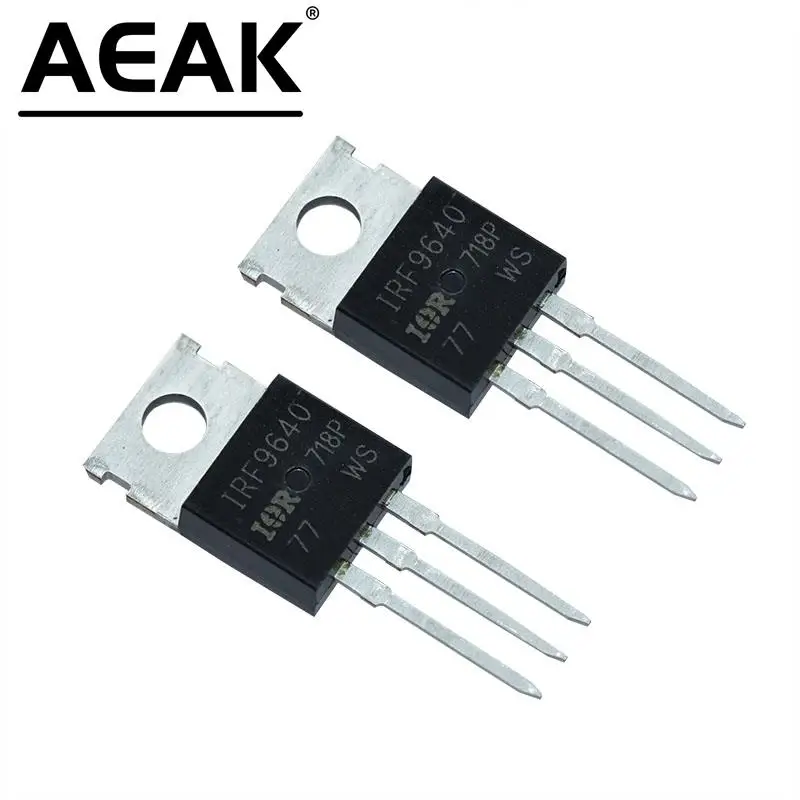 AEAK 10PCS IRF9540N IRF9540 IRF9640PBF IRF9640 TO220 IRF9540NPBF IRF9540 TO-220 new and original IC