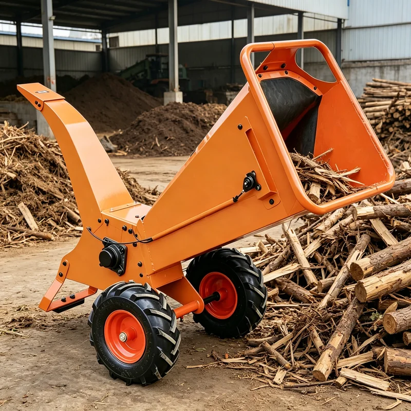

Reliable 5Ton Per Hour Wood Crusher Unit For Municipal Park Maintenance Wood Chipper