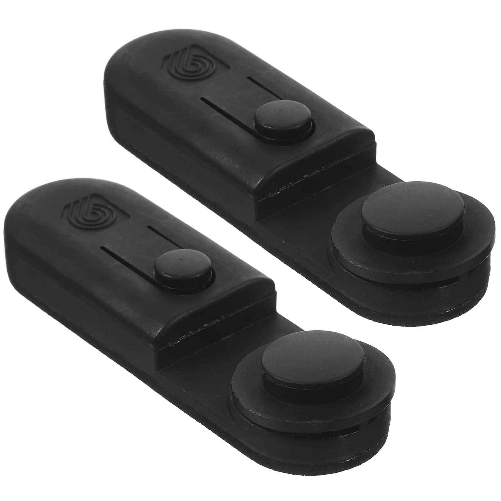 

2Pcs Guitar Strap Lock Plastic Buttons Anti Dropping for Electric Guitars Bass Stability Pegs Straps Attachment System
