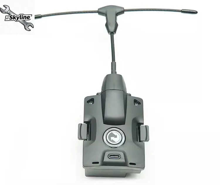 915MHz Receiver V2 with T-Antenna, Ultra-Light 0.7g Long Range RX for FPV Drone, 50mW Telemetry