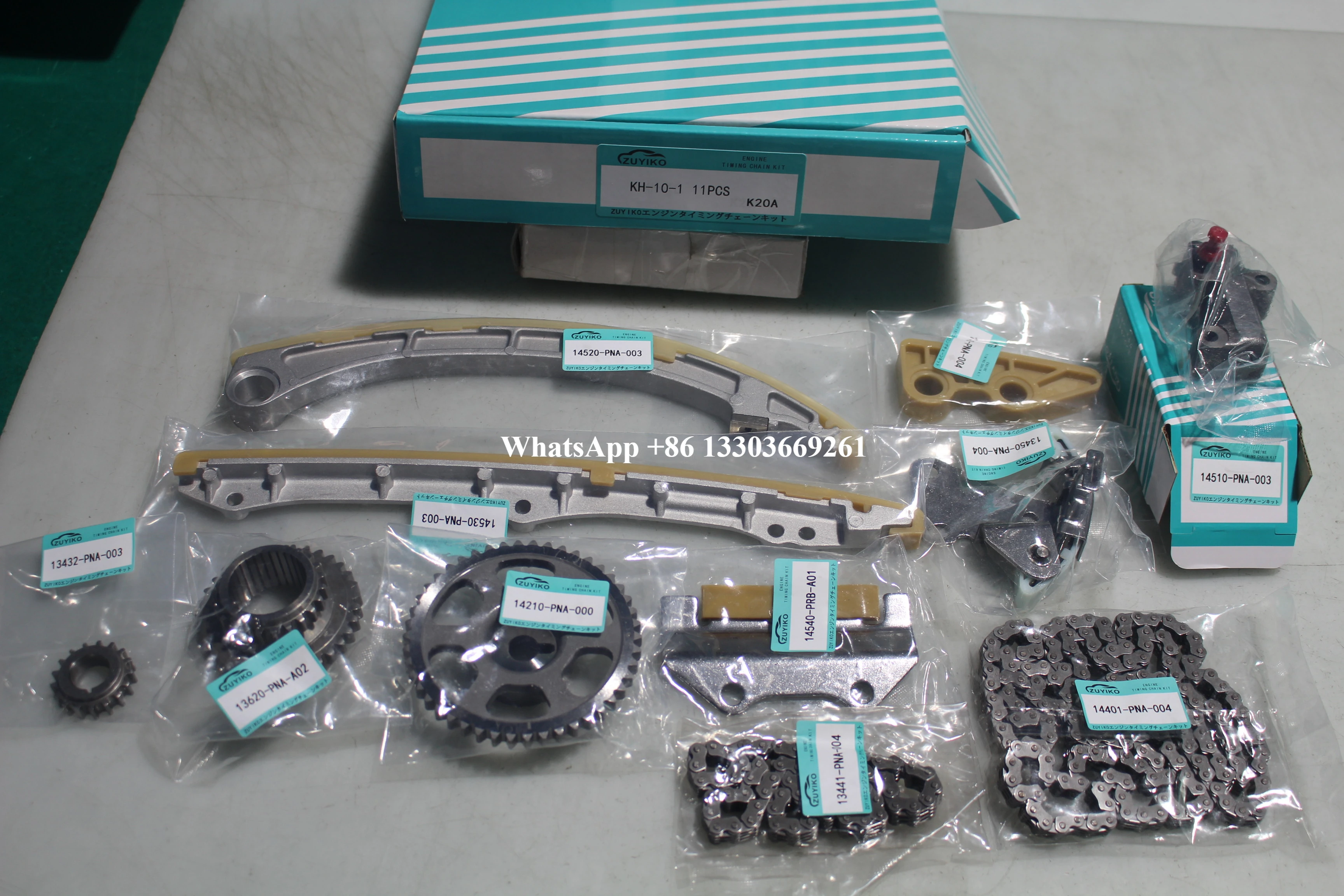 

КОМПЛЕКТ ГРМ K20A ДЛЯ HONDA k20a Комплект цепи ГРМ двигателя 14410-PNA-004 KH-10-1