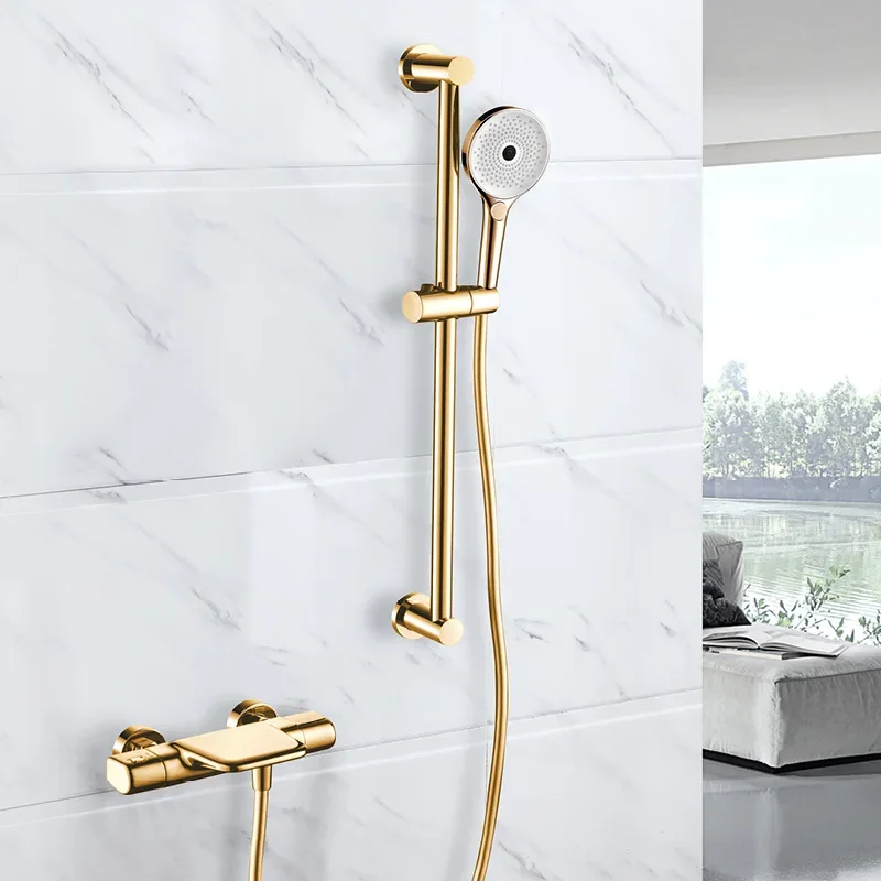 

Constant temperature, bathtub, faucet, shower, set, household, waterfall, water outlet, water mixing valve