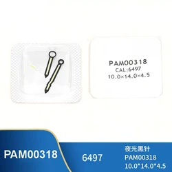 Watch Accessories Substitute Panerai PAM00318 Three Pin Suitable For 6497/6498 Movements Luminous Hands Watch Hand