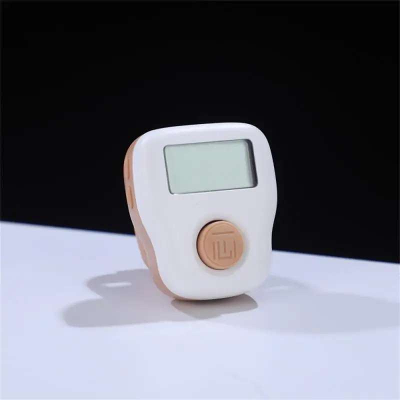 Digital LCD Finger Ring Tally Counter Mini Rechargeable Counter 6 Channel Counting 6 Digit Beads Prayer Counter