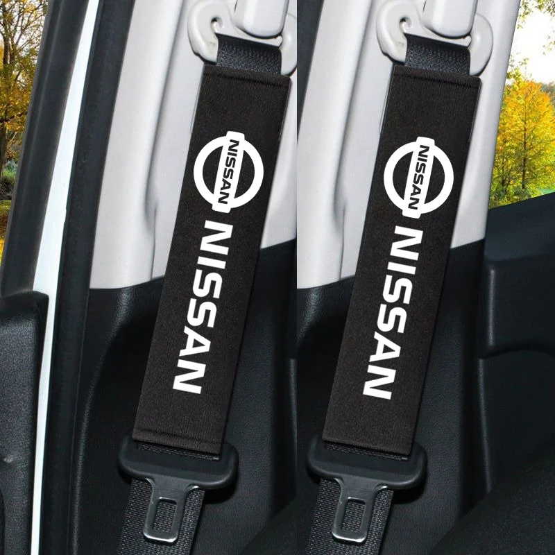 Car Neck Pillow Car Interior suit seat belt pad Headrest cover handle cover For Nissan Juke Qashqai Sentra Patrol Navara X-Trail