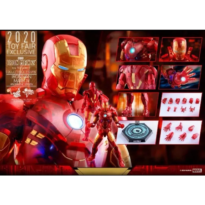 New Original Hot Toys Marvel IRON MAN MARK 4 MMS568 Action Figures Toys Collection