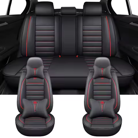 PU Car Seat Covers For Chevrolet Captiva Orlando Cruze Malibu XL Onix Spark Sonic Cobalt Sail Cavalier Auto Interior Accessories