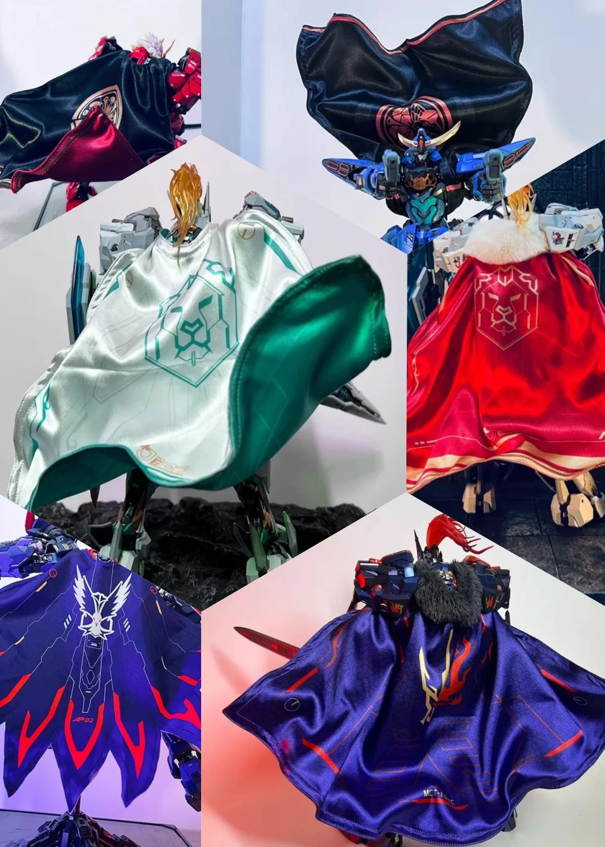 

【No Figure】1/12 Scale Male Soldier Clothing Accessories Handmade Anime Mecha Cloak Fit 6'' Action Figure Model For Fans DIY