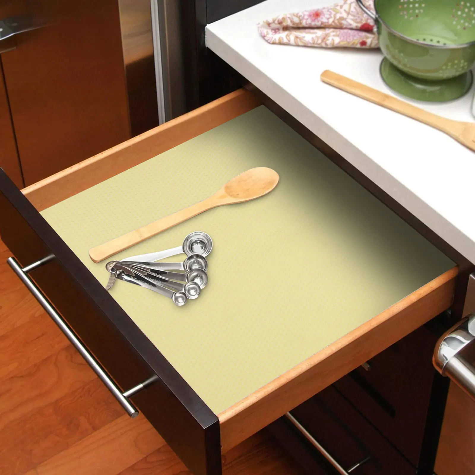 

8pcs Fridge Mats Eva Refrigerator Liners Heat Resistant Shelf Pads Washable Oil Proof Moisture Proof Cuttable Kitchen Cabinet