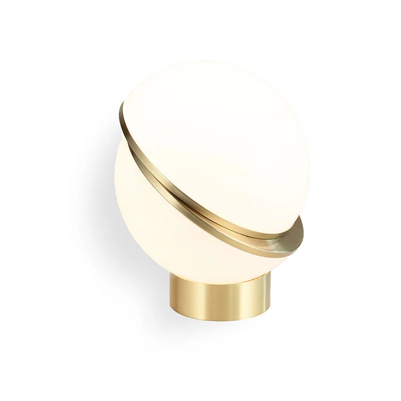 

Nordic creative moon table lamp, postmodern simple living room bedroom bedside table lamp